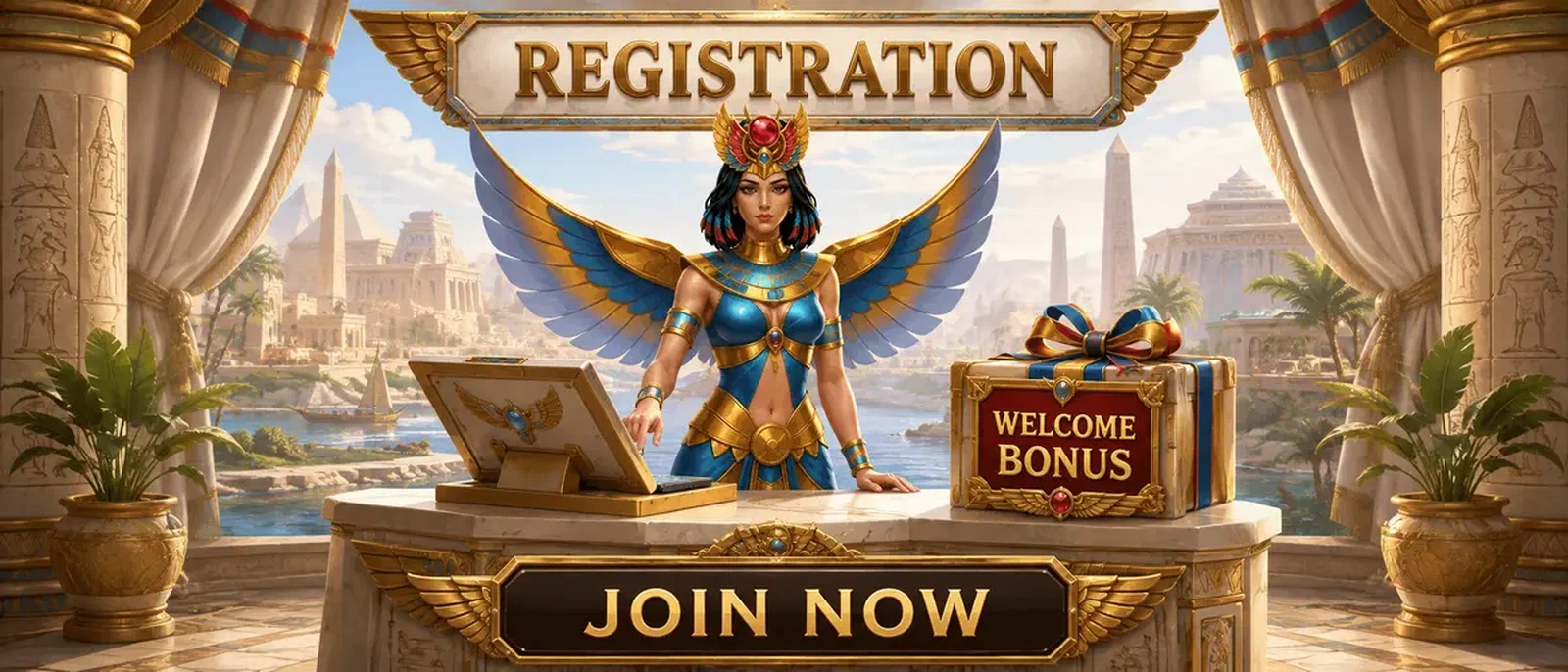 Registrazione Amun Ra: Iscriviti